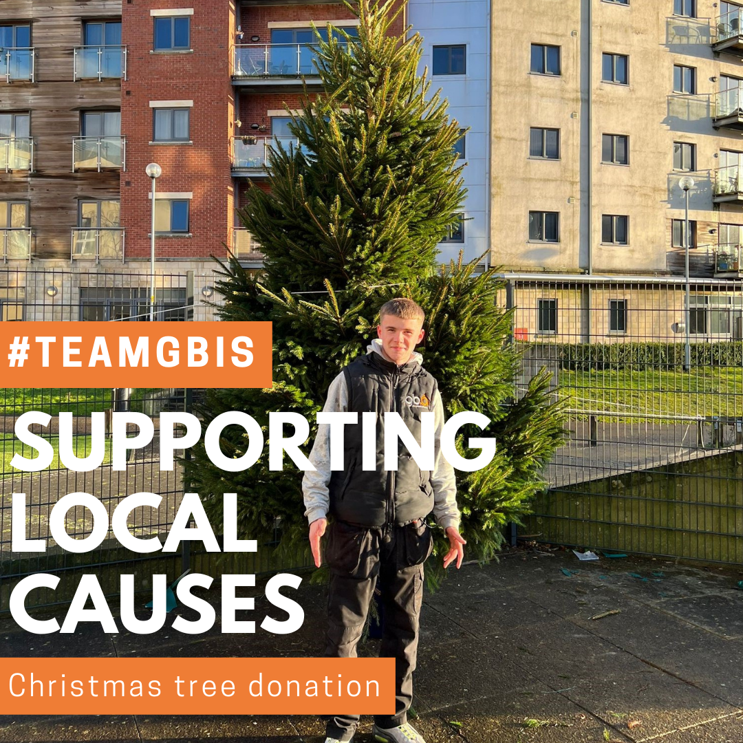 GBIS Donate 12ft Christmas tree to local charity
