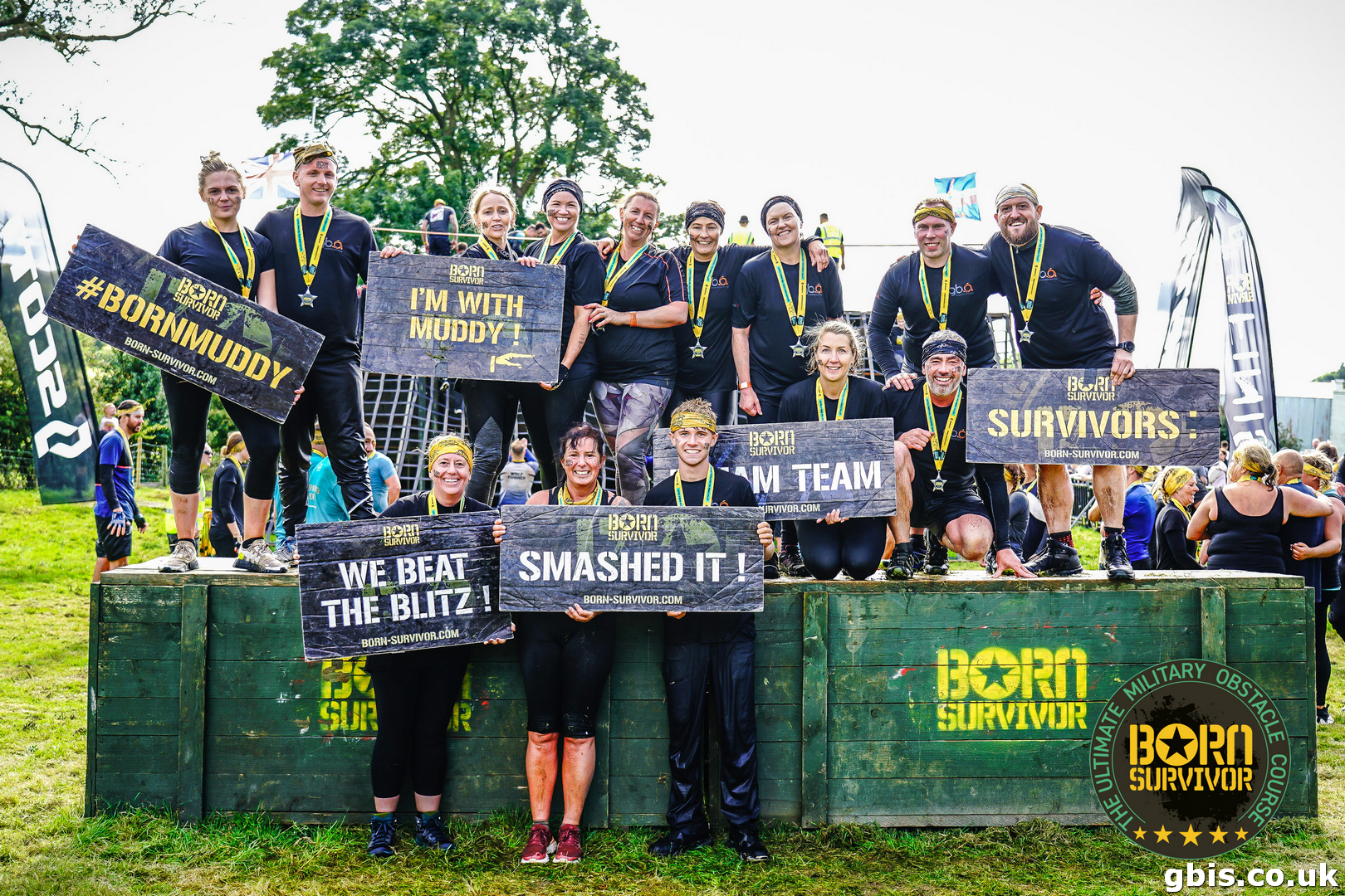 GBIS COMPLETE BORN SURVIVOR ALL IN AID OF LOCAL CHARITY
